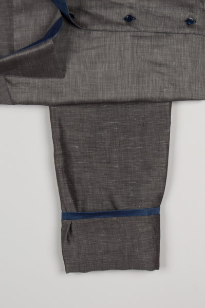 Gary Shirt Cotton Linen - Dark Brown