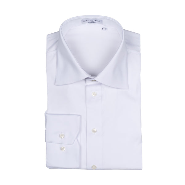 Jeff Performance Stretch Shirt - White