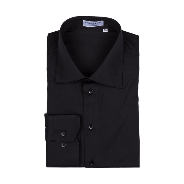 Jeff Performance Stretch Shirt - Black