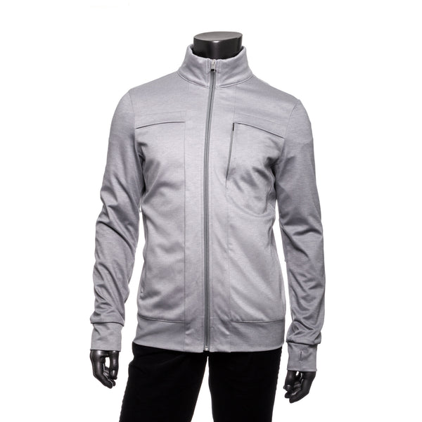 Aaron Cotton Jacket - Grey