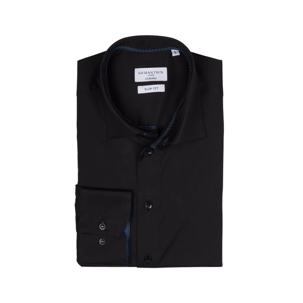 Parker Performance Stretch Shirt - Carbon Black