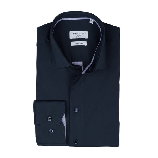 Parker Performance Stretch Shirt - Navy