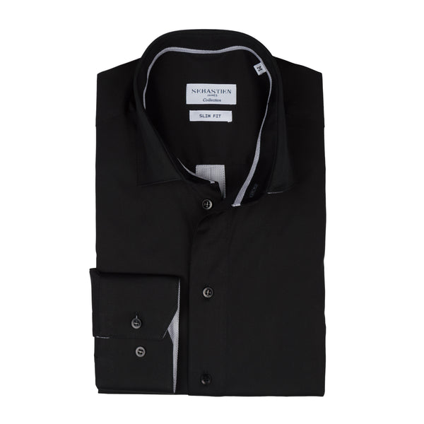 Parker Performance Stretch Shirt - Black