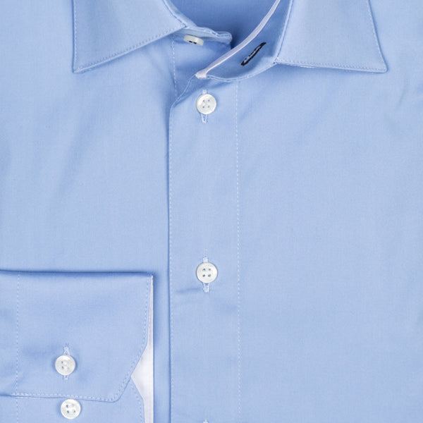 Gary Performance Stretch Shirt - Light Blue