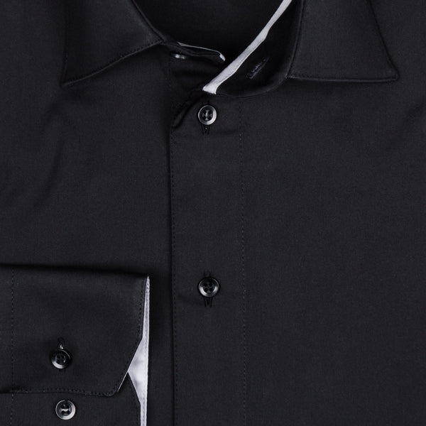 Gary Performance Stretch Shirt - Black