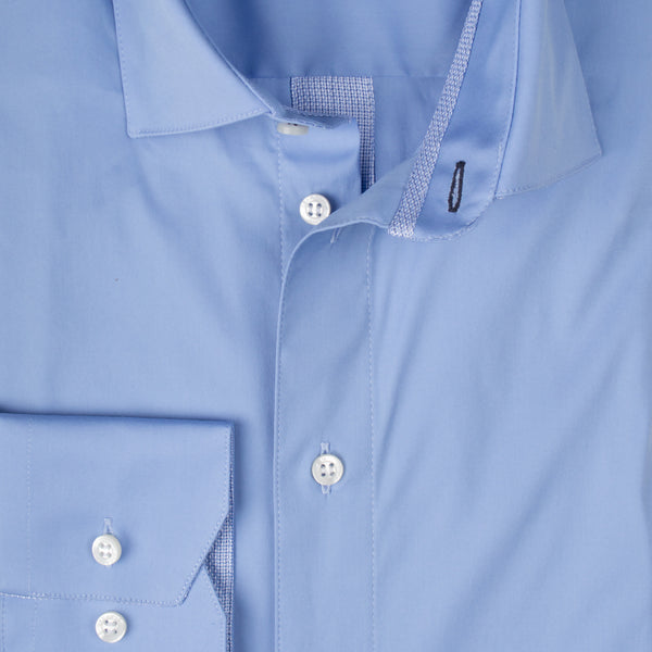 Parker Performance Stretch Shirt - Light Blue