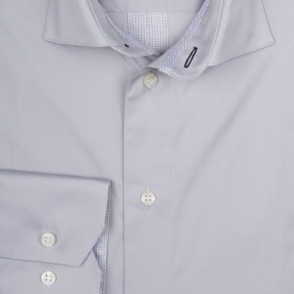 Parker Performance Stretch Shirt - Light Grey