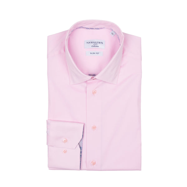 Parker Performance Stretch Shirt - Pink