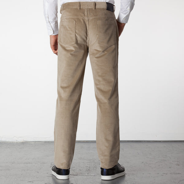Parker 5 Pocket Corduroy Pants - Beige