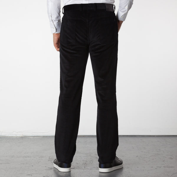 Parker 5 Pocket Corduroy Pants - Black
