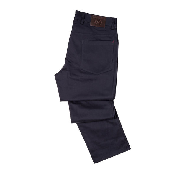 Parker 5 Pocket Pants - Navy Blue