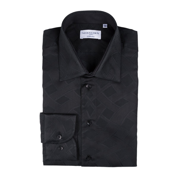 Gary Cotton Shirt - Black
