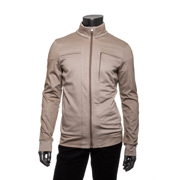 Aaron Cotton Jacket - Beige