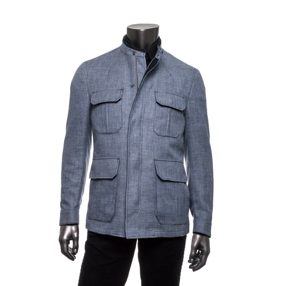 Sandy Jacket Wool Blend - Blue