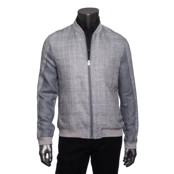 Smith Linen Jacket - Grey